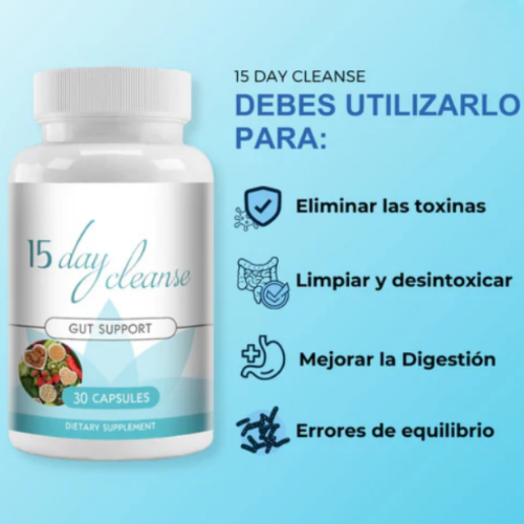 Desintoxicante Colon 15 Días De Limpieza
