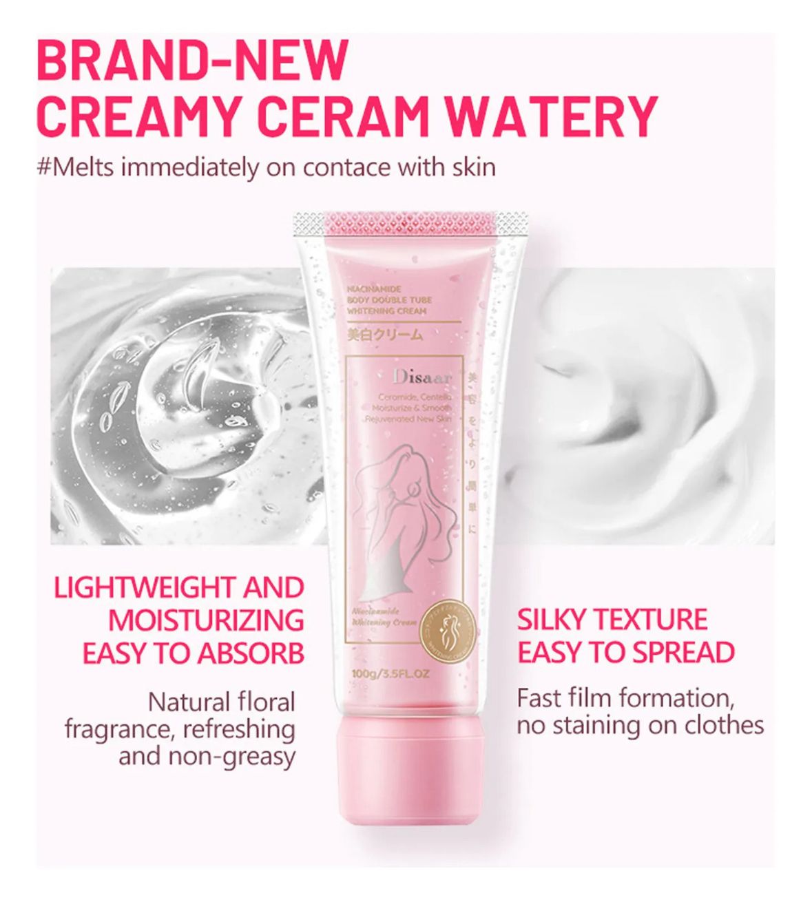 Crema corporal rehabitalizante con Niacinamida