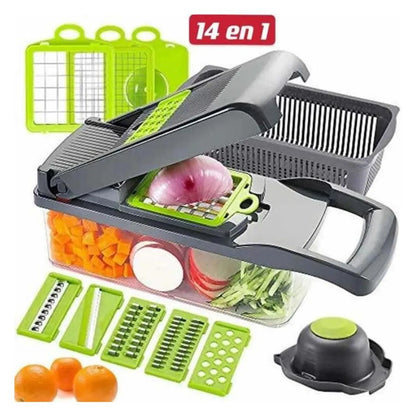 Picador y cortador de verduras y frutas